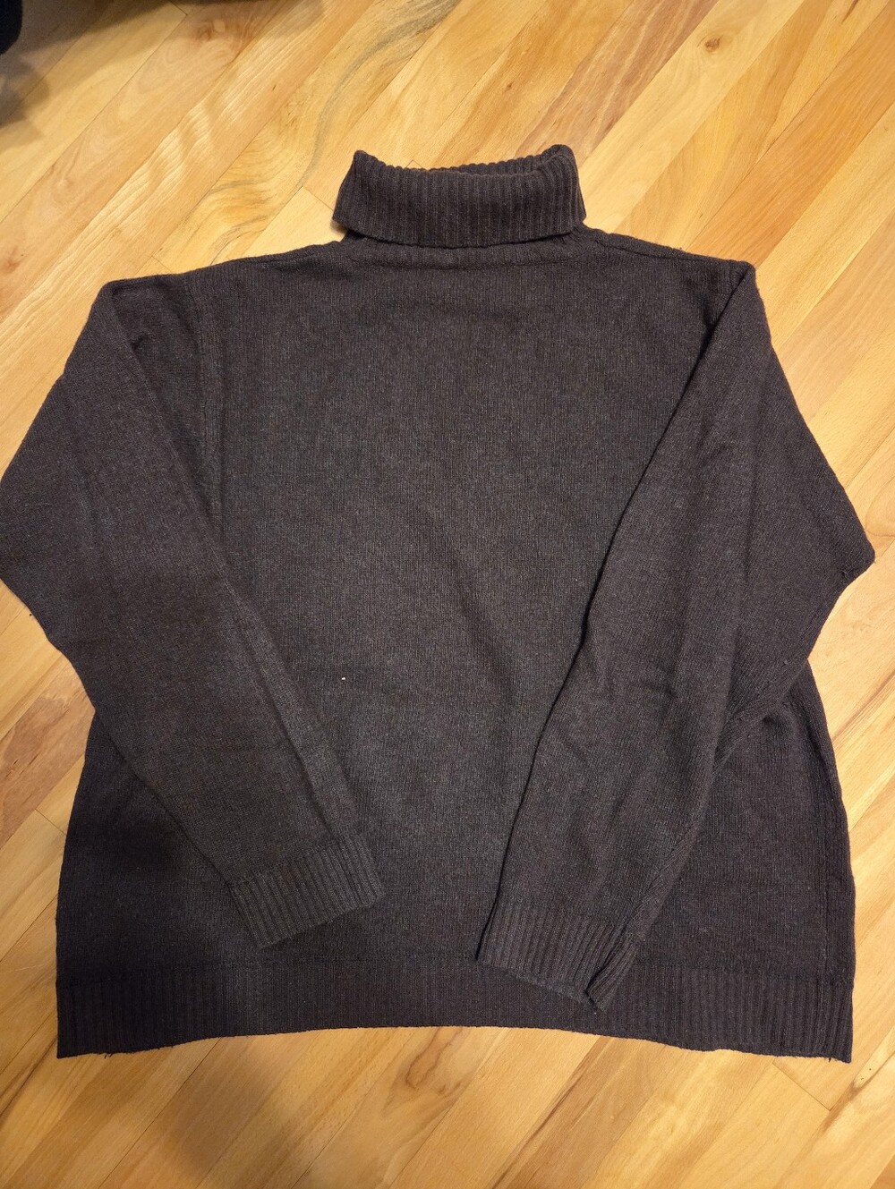 Brown Wool Turtleneck